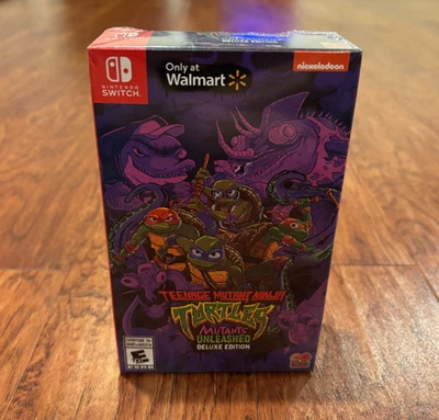 *NEW* TMNT: Mutants Unleashed Deluxe Edition Steelbook Nintendo Switch Walmart - Image 1 of 4