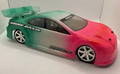 CARRO PROTOFORMA COCHE RC VINTAGE X-RAY M18 4X4 EJE TRANSMISIÓN PEAK NOVAK GP NIMH 1/18 Foto 1 de 4