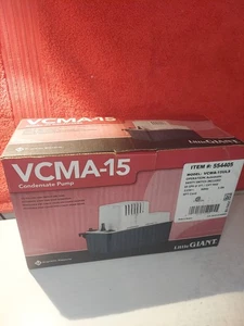 Little Giant 554405 65 GPH Condensate Pump with Safety Switch, White, VCMA-15ULS - Picture 1 of 6