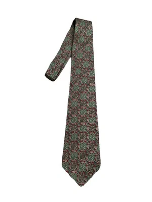 Corbata vintage Don Loper para hombre 100 % seda italiana diseñador de colección Foto 1 de 4