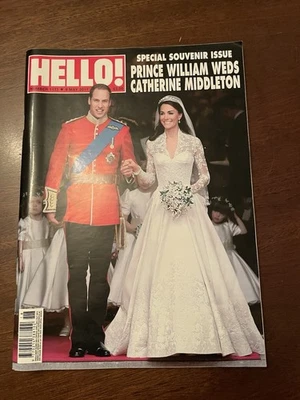 Hello Magazine Royal Wedding Souvenir Issue William & Kate 9th May 2011 - Image 1 of 4