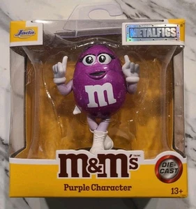 Jada M&M Metalfigs 2,5" lila Mini Figur - neu (kleine Gebrauchsspuren im Karton) - Bild 1 von 4