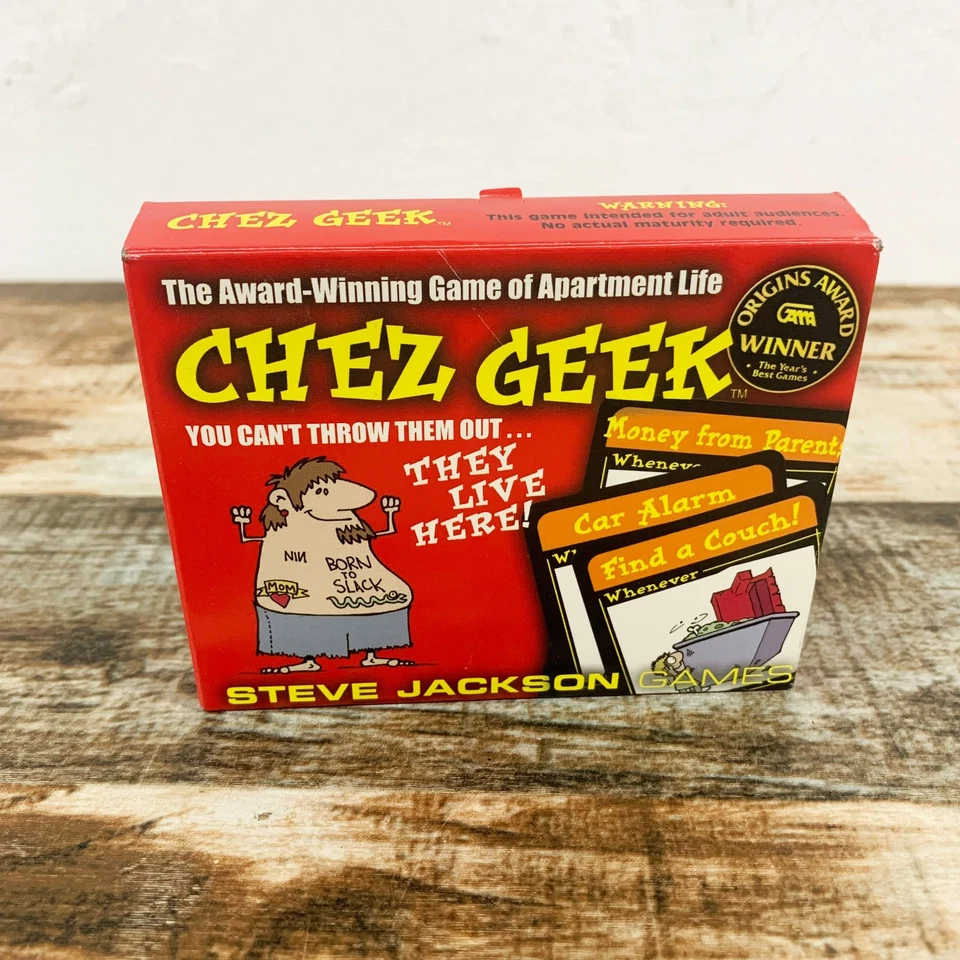 Juego de Cartas Chez Geek - Segunda Edición, 100% Completo - Juegos Steve Jackson Foto 1 de 2