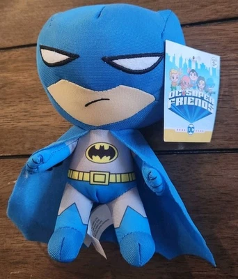 NEW DC Comics DC Super Friends Batman 9" Plush Stuffed Toy NWT Tags 2021 - Image 1 of 4