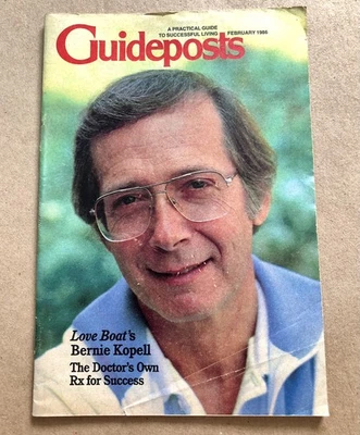 Guideposts Magazine (February 1986) Love Boat's Bernie Kopell, VG! - Image 1 of 2