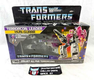 Transformers Original G1 1987 Terrorcon Hun-Gurrr for Abominus Complete w/ Box - Picture 1 of 8