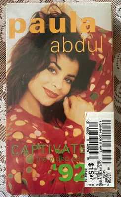 NEW SEALED Paula Abdul: Captivated The Video Collection VHS Tape N6834 - Image 1 of 2