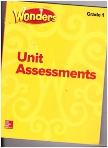 Wonders Unit Assessments, Grade 1 (ELEMENTARY CORE READING) [Paperback] McGraw H - Picture 1 of 2