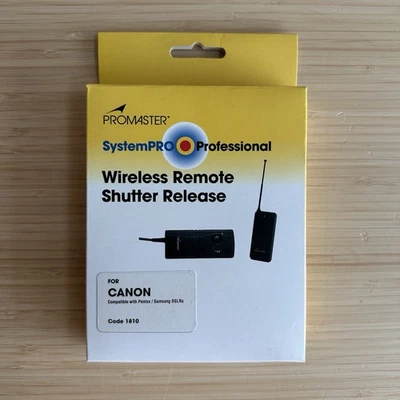Promaster SystemPRO 1810 Professional Shutter Release for Canon/Pentax/Samsung - Image 1 of 3