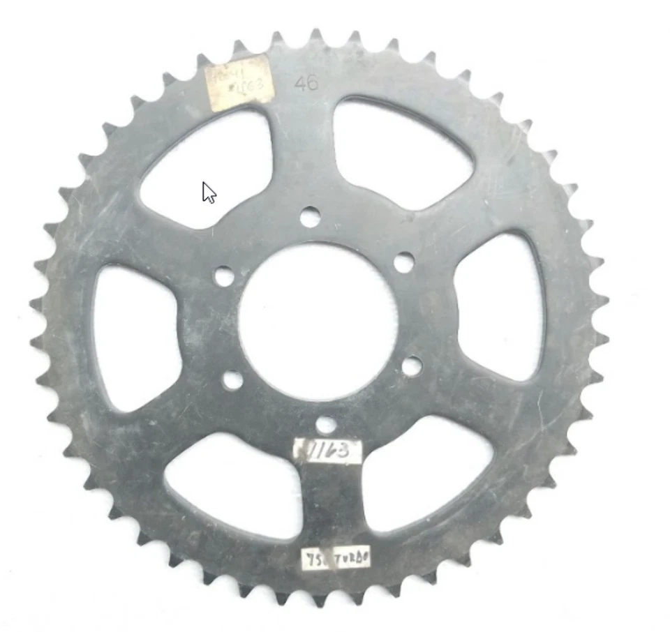 1985-2005 Kawasaki KLR250 GENUINE OEM SPROCKET-HUB 46T 42041-1163 - Image 1 of 4