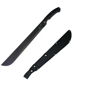 Katz Large Machete Knife 18" Stainless Full Blade Rubberized Synthetic Handle - Picture 1 of 3