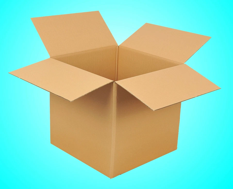 DUMABOX 50 St. 200x200x200 Karton Faltkartons Versandkarton 20x20x20 1-wellig DHL NEU