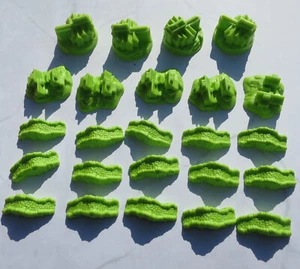 Colonos de Catán NUEVO COLOR verde claro 15 calles 5 asentamientos 4 ciudades NUEVO - Imagen 1 de 4