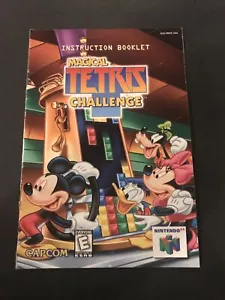 magical tetris challenge n64 manual - Imagen 1 de 4