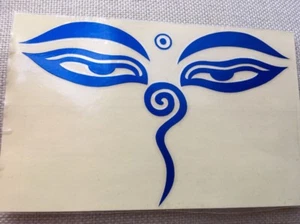 Autocollant sticker macbook laptop voiture moto "Kathmandou" Népal (artisanat) - Imagen 1 de 2