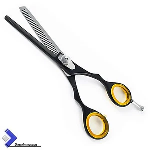 Professionelle schwarze Friseur einzelne dünner werdende Haarschneide Verband Schere Schere - Bild 1 von 1