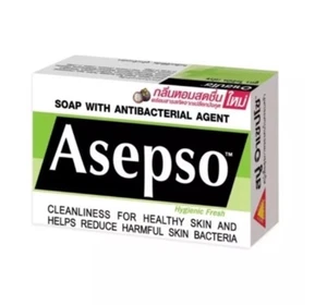 Asepso Saponetta Corpo Fresca Igienica Agente Antibatterico Odore Corpo Sano 80g - Foto 1 di 17