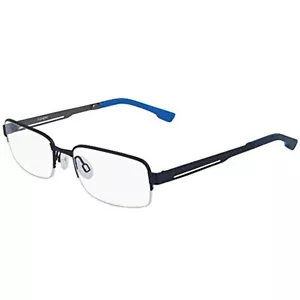 NEW FLEXON E1047 412 Navy Flexible Titanium Eyeglasses 52mm with Flexon Case - Picture 1 of 1
