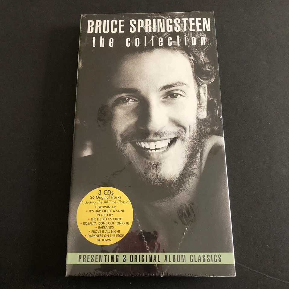  NEW BRUCE SPRINGSTEEN The Collection 3 CDs SEALED Longbox 26 Tracks Asbury Park - Image 1 of 4