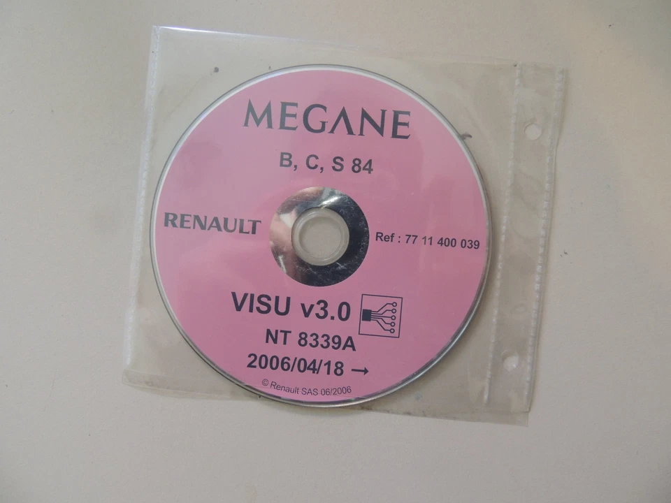 Renault MEGANE B C S 84 ab 18.04.2006 Werkstatthandbuch Elektrik Schaltpläne - Bild 1 von 1