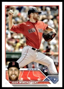 2023 Topps Josh Winckowski Rookie Boston Red Sox #76 - Picture 1 of 2