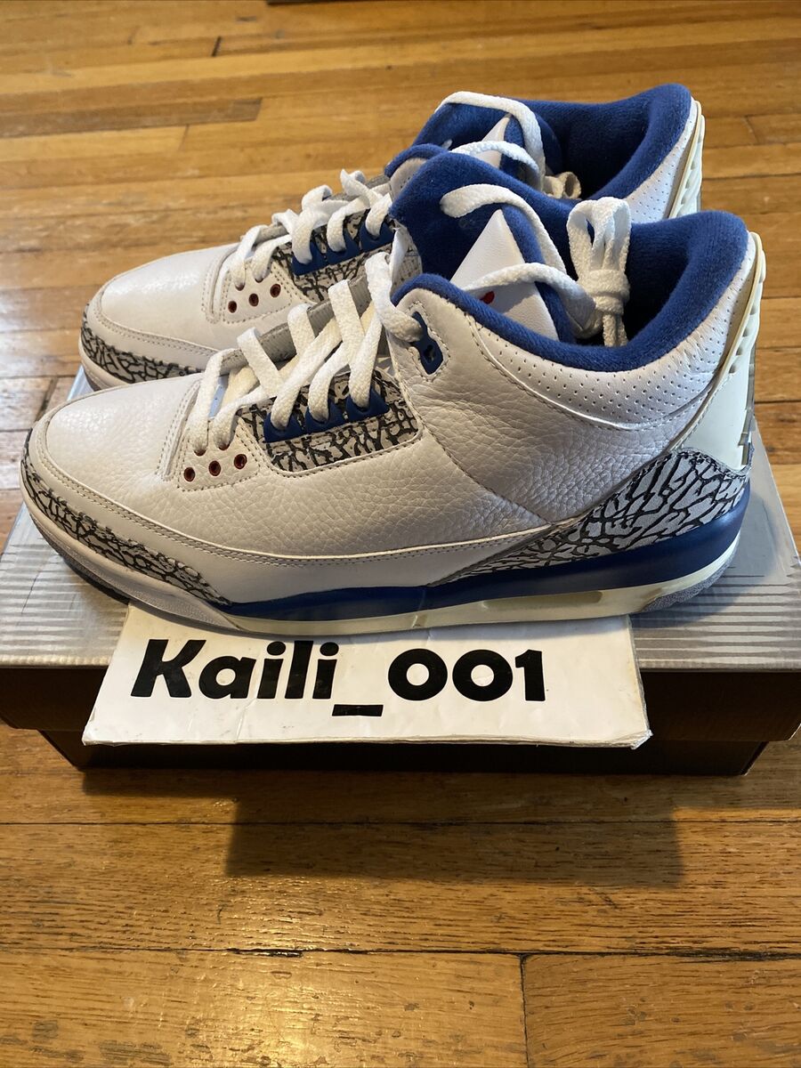 Jordan 3 Retro 2001 True Blue for Sale | Authenticity Jordan 3 Retro 2001 True Blue for Sale | Authenticity