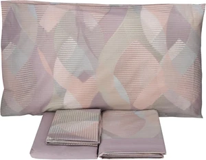 Loira Completo Lenzuolo Matrimoniale, Beige (Mauve) - Foto 1 di 12