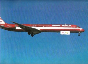 TWA TRANS WORLD MD-80 WINGS OF PRIDE LACKIERUNG BILD FLUGZEUGE KALENDER 1996 - Bild 1 von 2