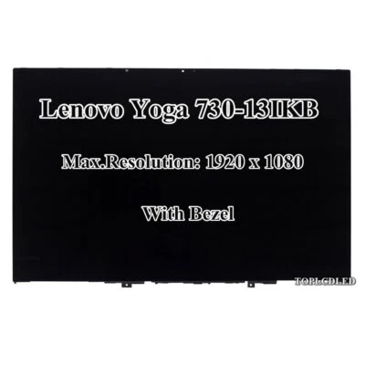 13,3" Lenovo Yoga 730-13IKB LCD LED Bildschirm Berühren  Baugruppe++Rahmen - Bild 1 von 4