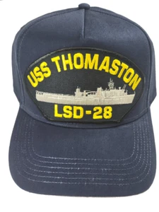 USS Thomaston LSD-28 Ship HAT - Navy Blue - Veteran Owned Business - Picture 1 of 1