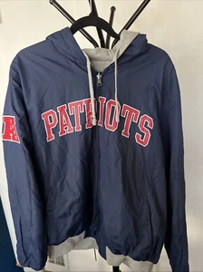 Official NFL New England Patriots  Reversible Hoodie (XL) & Reversible Vest (XL) - Picture 1 of 10