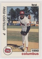1990 Best Columbus Mudcats Fred Costello #16