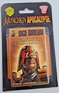 Munchkin Apocalypse Judge Dredd Expansion NEW Sealed - Picture 1 of 2