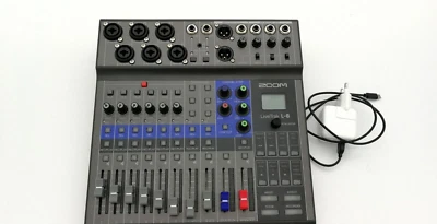 Mischpulte Zoom LiveTrak L-8/GE Audio Recorder Equipment  Schwarz - Bild 1 von 3