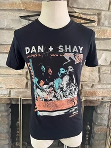 Dan + Shay Sommertour 2019 schwarz medium T-Shirt American Country Pop Musik F1 - Bild 1 von 9