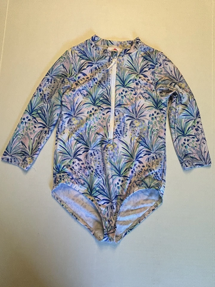 Traje de baño Tommy Bahama de una pieza con protección contra erupciones para niñas talla grande 10-12 Foto 1 de 4