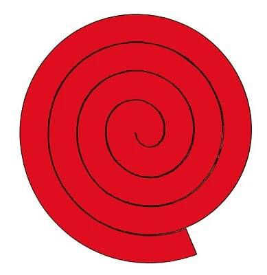 Sizzix Bigz Spiral die #A10693 Retail $22.99 Cuts Fabric! SO FUN!