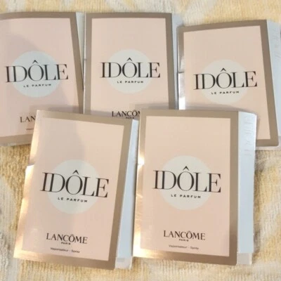 Лот 5 x Lancome IDOLE Le Parfum духи образец спрей флакон 1,2 мл / 0,04 унц каждый - Изображение 1 из 4