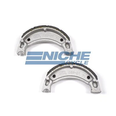 Zapatas de freno traseras ranuradas para Yamaha TW200 01-15 Foto 1 de 2