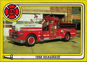 1983 K.F. Byrnes Fire Department Trucks #11 1958 Seagrave