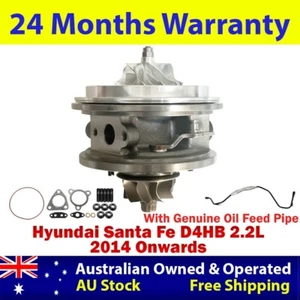 Actualización Billet Turbo Core + Tubo de alimentación de aceite para Hyundai Santa Fe D4HB 2,2 L 2014- - Imagen 1 de 18