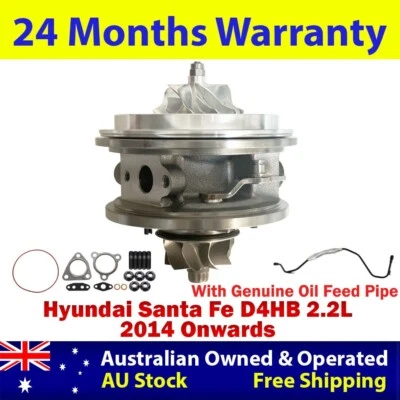 Upgrade Billet Turbo Core+Oil Feed Pipe For Hyundai Santa Fe D4HB 2.2L 2014- - Image 1 of 4