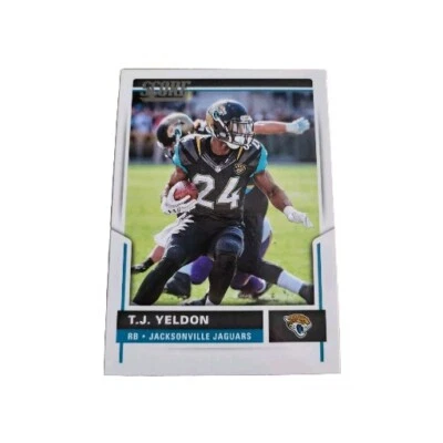 2017 Score #320 T.J. Yeldon Jacksonville Jaguars NFL Football Card (C6 - Image 1 of 2