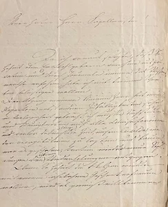 ORIG. AUTOGRAMM VON FRANZ IGNAZ VON HOLBEIN ( BÜHNENDICHTER / THEATERDIREKTOR ) - Bild 1 von 3