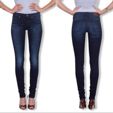 Henry & Belle Lila Super Skinny Dark Stretch Jeans Size 26