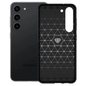 High Quality Back Soft Carbon Fiber Case for Samsung Galaxy S23 SM-S911U Verizon - Picture 1 of 1