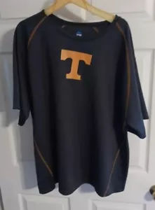 NCAA Tennessee VOLS Grey T-Shirt Size 2XL Athletic Knit Active Wear Tee - Picture 1 of 4
