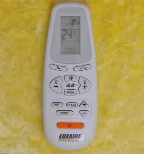 Control remoto de aire acondicionado LUXAIRE RC-5 PN: 975-642-00 - Imagen 1 de 1