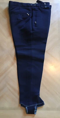 PANTALONES DE ESQUÍ BOGNER SPEED Alemania Occidental 34 XShort Azul Lana Nylon De Colección  Foto 1 de 4