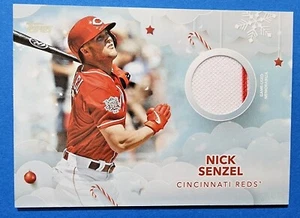 2020 Topps Holiday Relic Card WHR-NS Nick Senzel-Cincinatti Reds - Picture 1 of 2